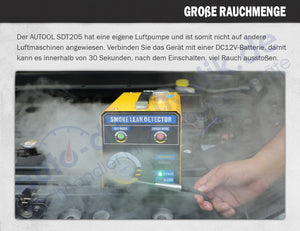Autool SDT205 Auto Rauch Leck Detektor