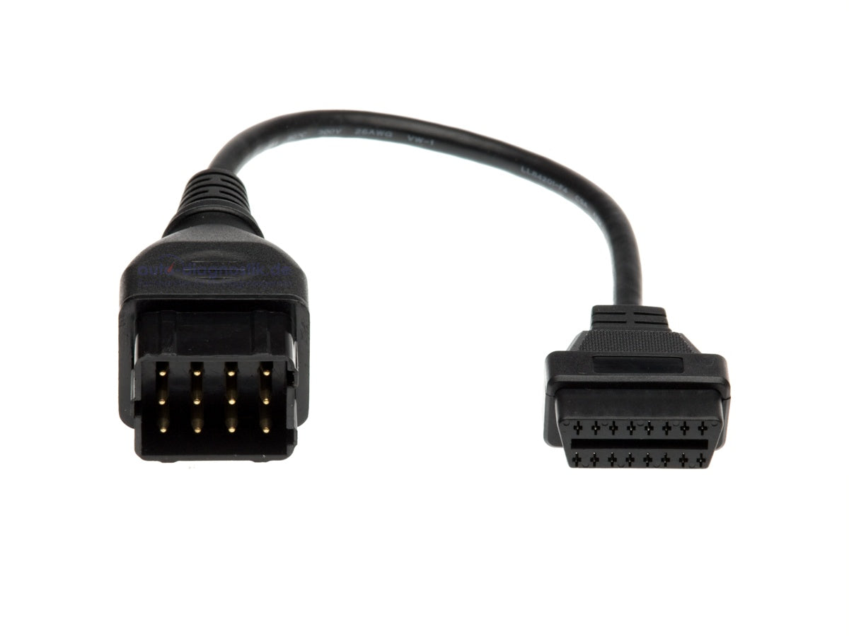 Renault OBD2 12pin to 16pin diagnostic connector cable for Renault