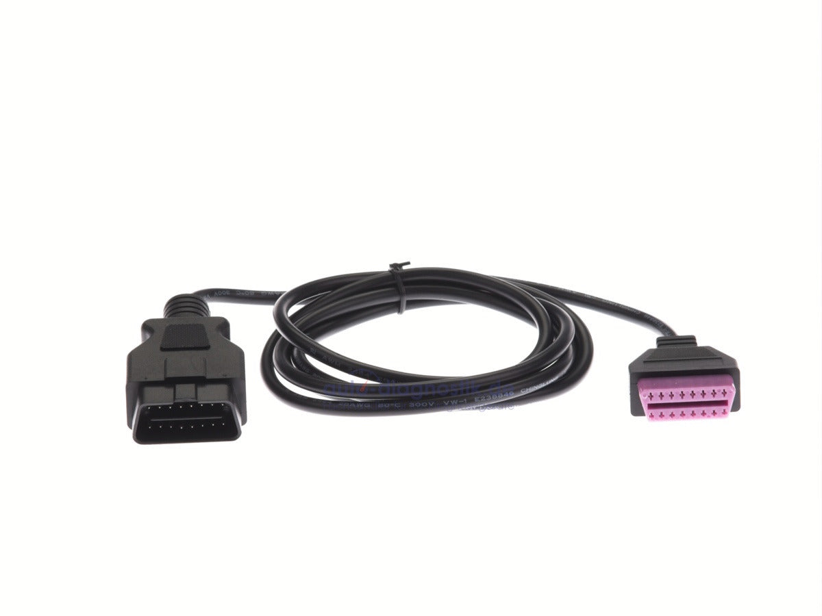 OBD2 16Pin extension cable male to female 2 meters