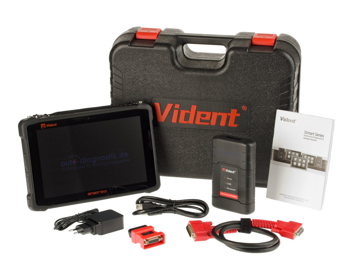 Vident iSmart 910 professional vehicle diagnostic device - built in 2023. Free updates