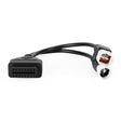 Yamaha 3+4 Pin Doppelstecker OBD1 auf OBD2 Adapterkabel für Diagnosegeräte