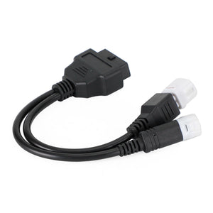 Yamaha Doppelstecker Adapterkabel mit 3-poligem und 4-poligem Anschluss